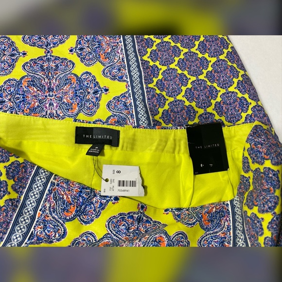 The limited pencil skirt medallion green blue - Picture 3 of 8